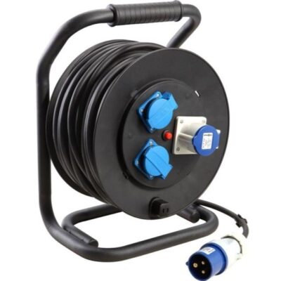 Johtokela_Drummer_Rubber_25_m__CEE_ja_Schuko