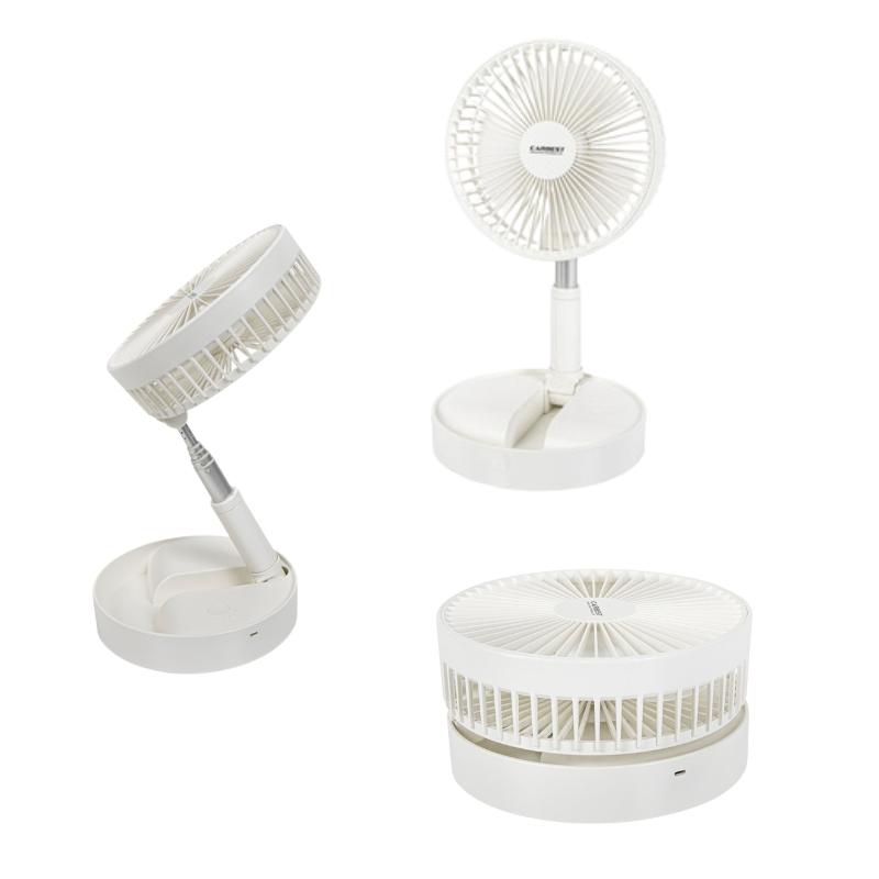 Korkeussaadettava_poytatuuletin_akulla