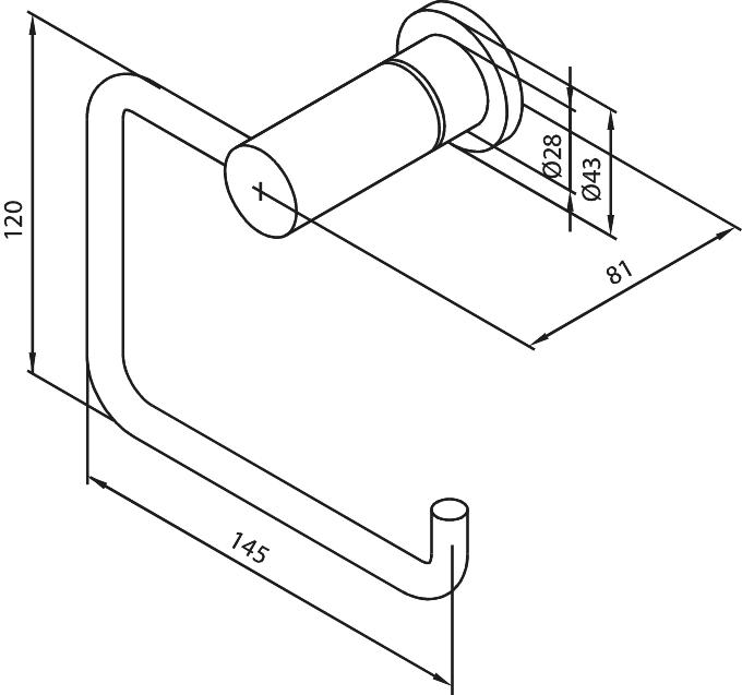 SILHOUET_WC_PAPERITELINE_MATTA_VALKOINEN