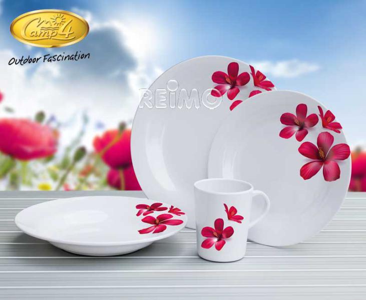 Melamiiniastiasto_Red_Flowers_8_osainen