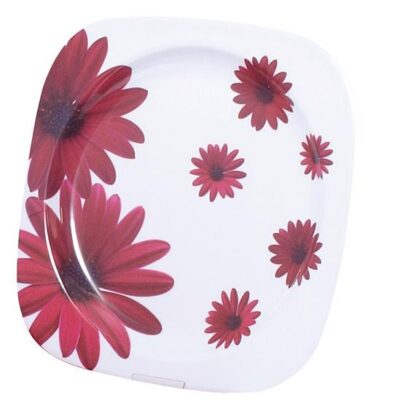 917011_Melamiini_asetti_22_5cm_RED_FLOWER_2kpl_pkt__jpeg