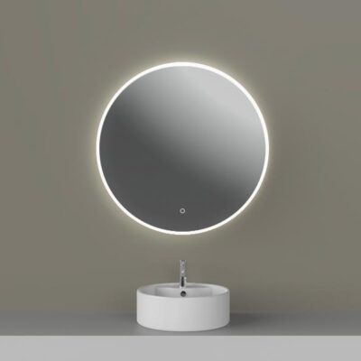 PYÖREÄ LED-PEILI AVONIA  HUURTEENESTOLLA, IP44